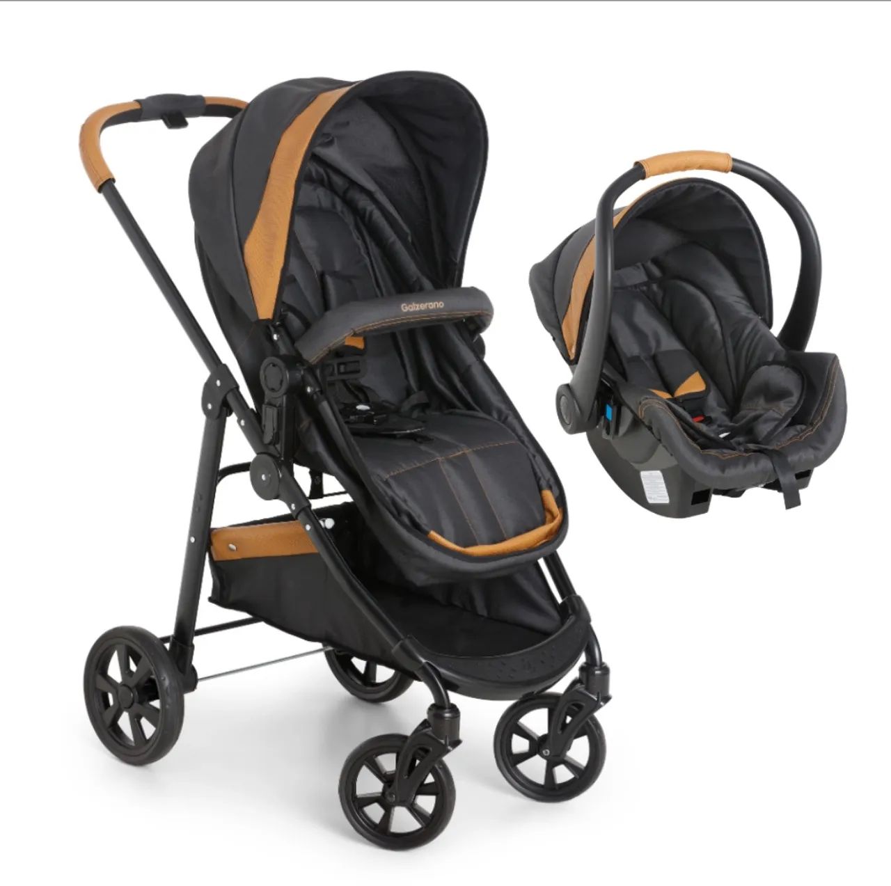 Carrinho e baby conforto Galzerano