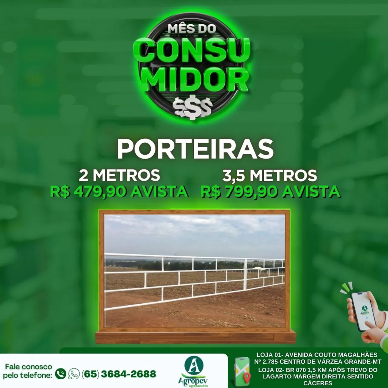 Porteiras de Aço - 2 e 3,5 Metros - Promoção!