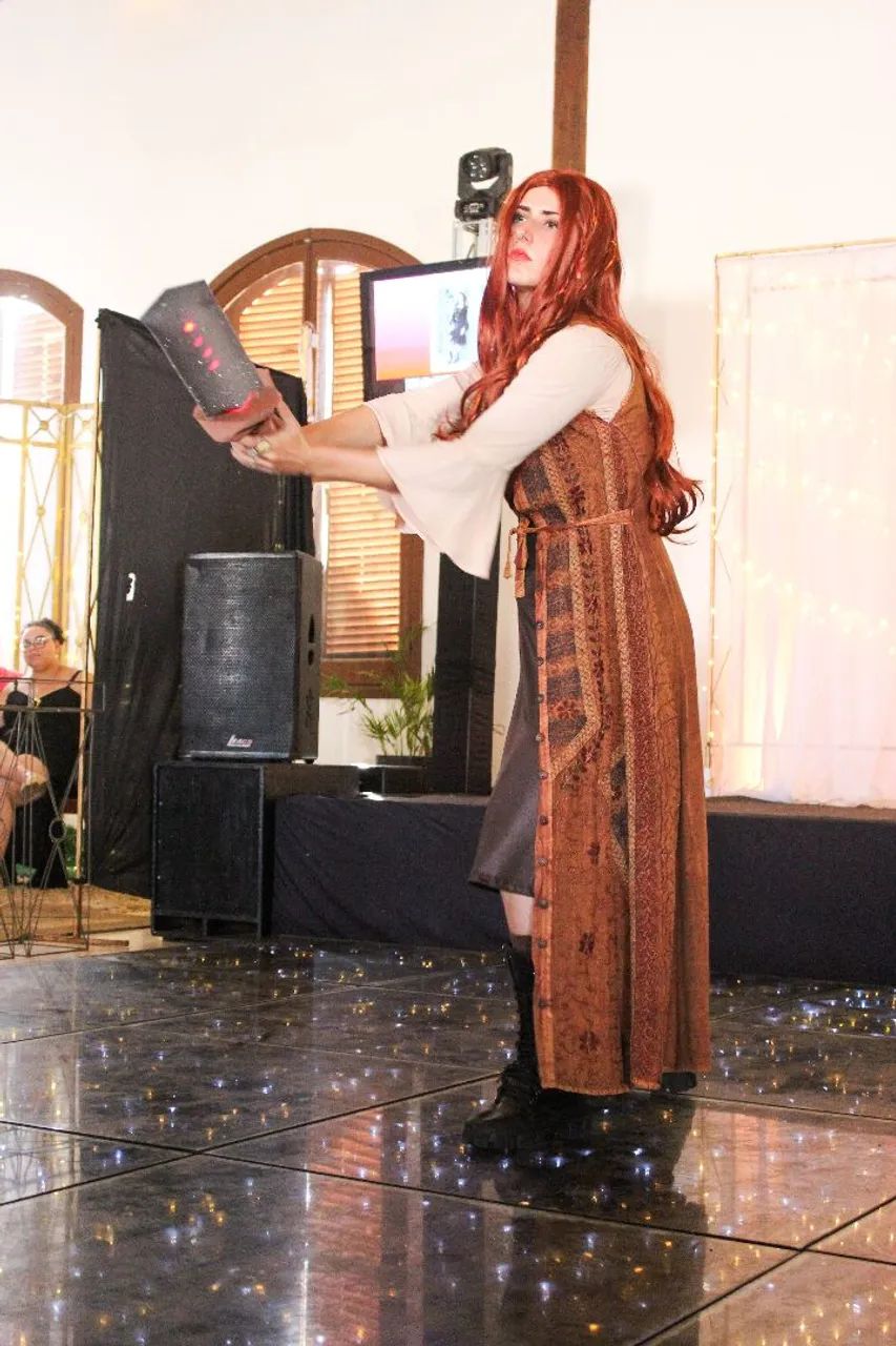 Wig ruiva (usada 1x)63824615727361121