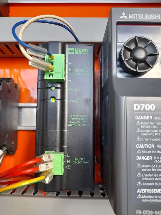 Painel de controle p/ 2 motores de 3cv  - Foto 2