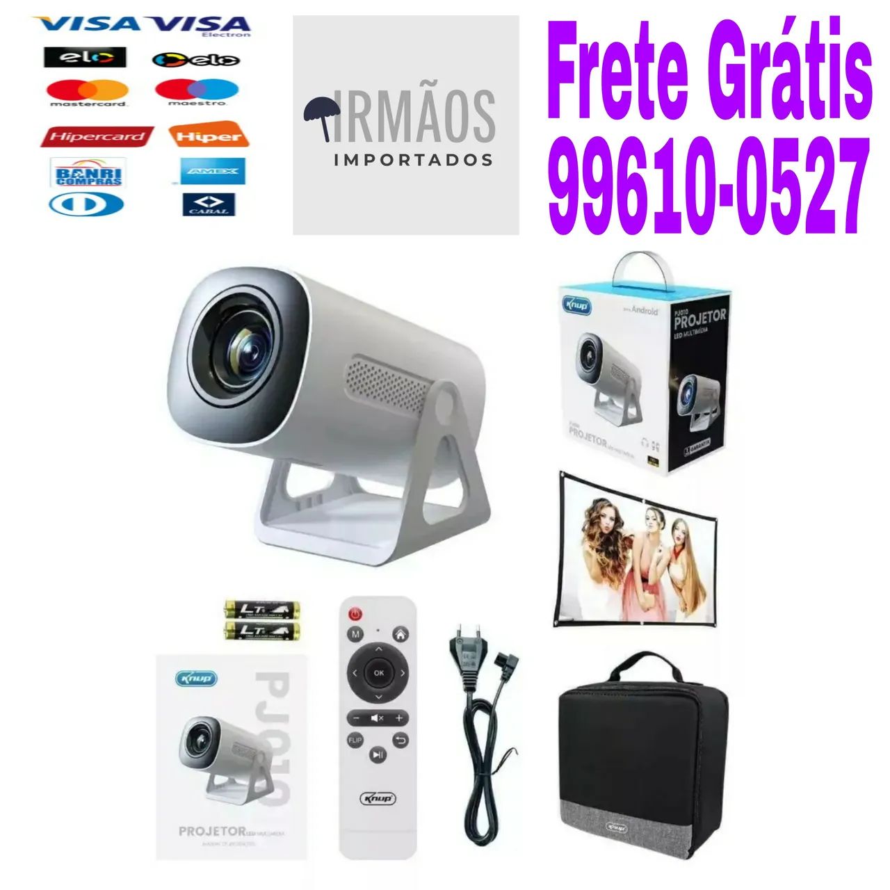 Projetor Android Knup JP-P010