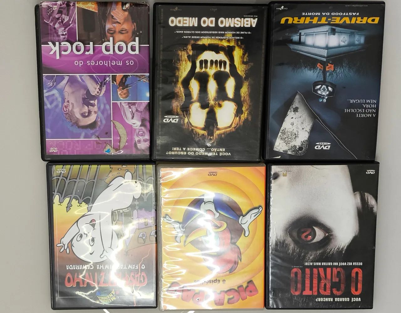 Lote de DVDs