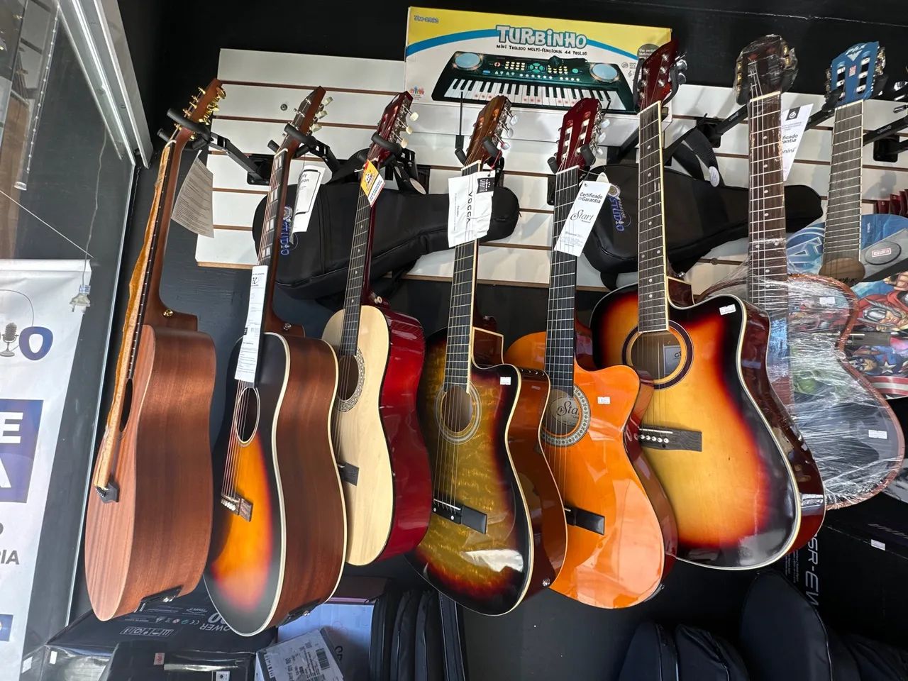Violão eletrico e acusticos a partir de 330,00