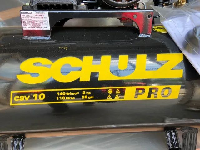 Compressor de Ar Schulz CSV 10 - 110L, 2HP, 140 PSI - Foto 2