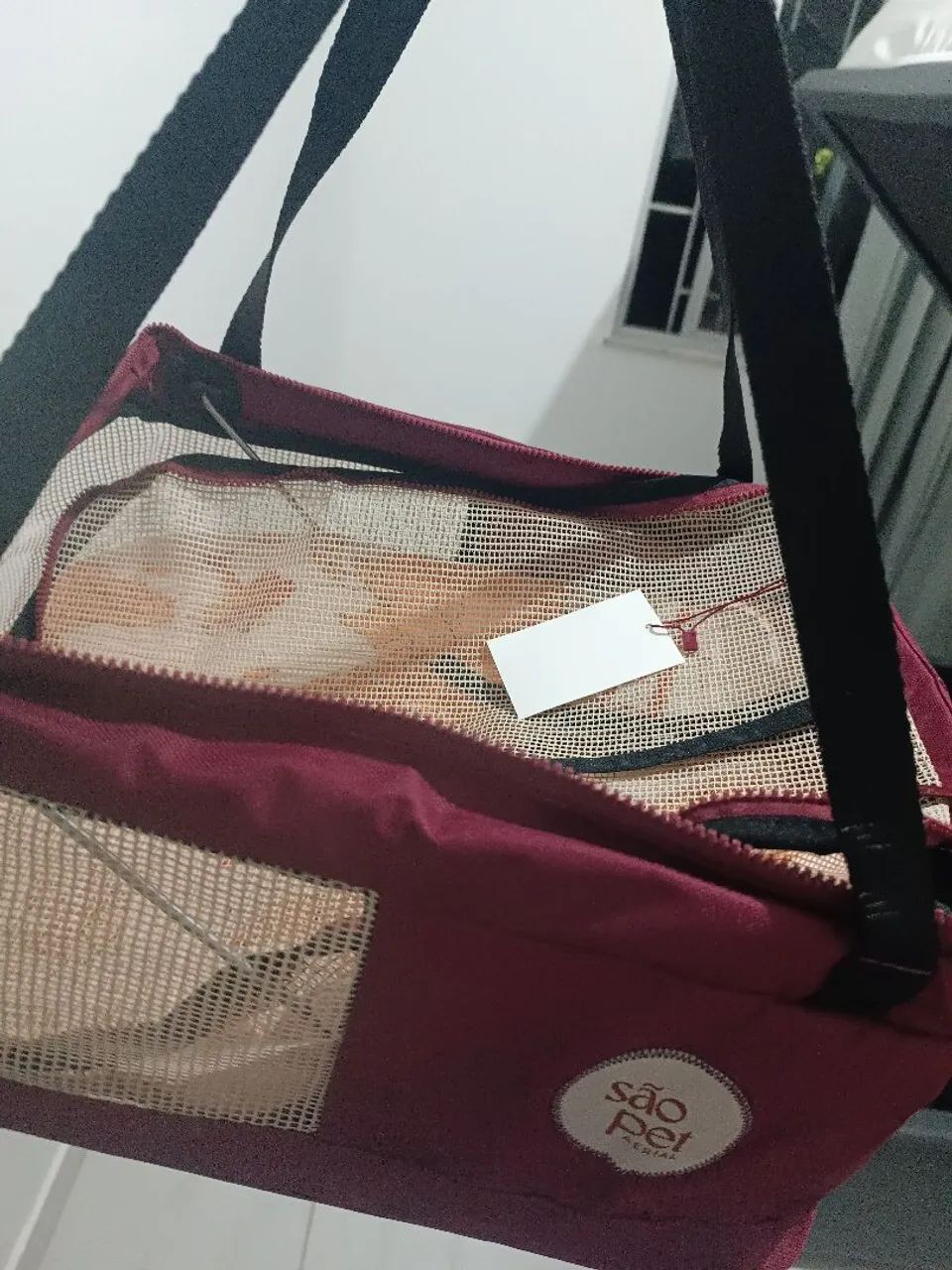 BOLSA TRANSPORTE PET CABINE AVIAO - NOVA - Foto 2