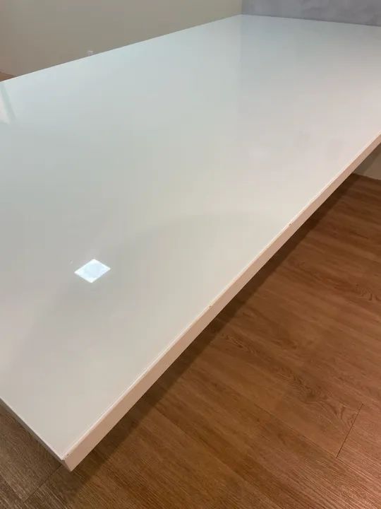 Mesa de Escritório Branca - Foto 2
