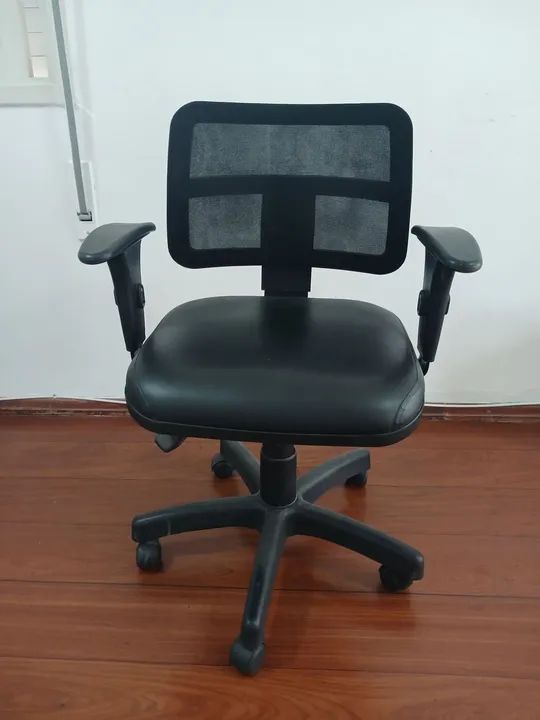 Cadeira de Escritório Giratória com Rodas - Foto 2