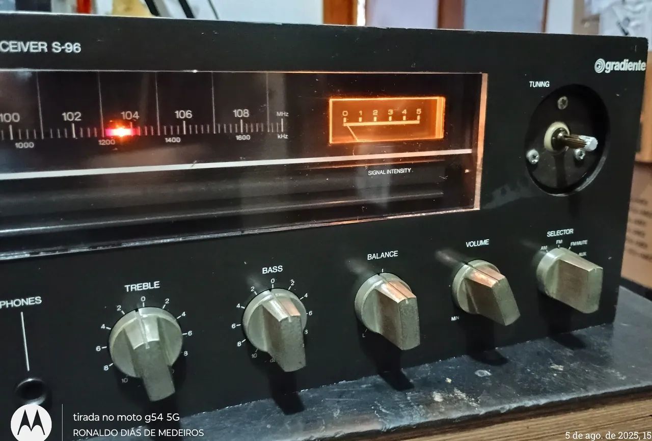 Receiver Gradiente S-96 ( para consertar )