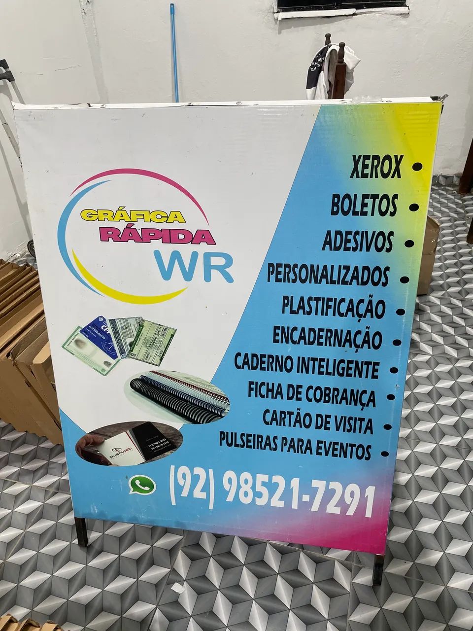 Cavalete de ferro  - Foto 2