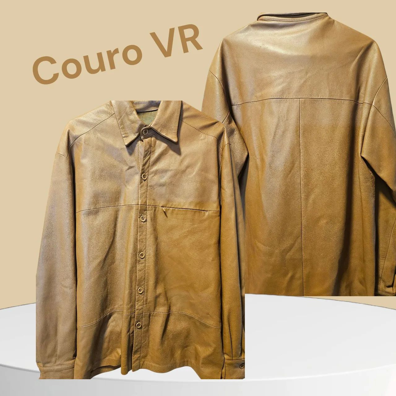 CASACO DE COURO VR - Foto 2