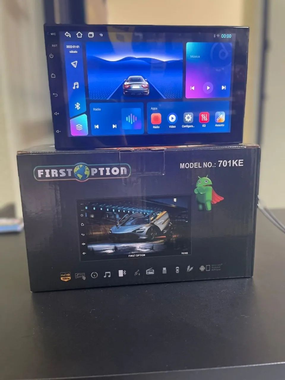 Midia Android 2 din 7 polegadas Central Automotiva com sistema android - Foto 2