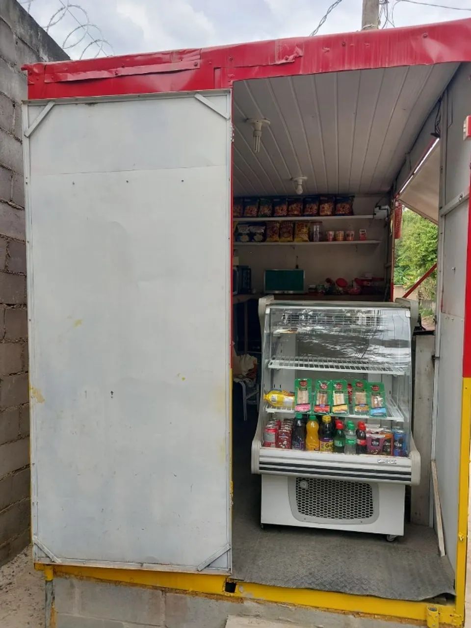 Trailer COM RODAS  - Vermelho e Amarelo - PRONTO PARA TRABALHAR - Foto 3