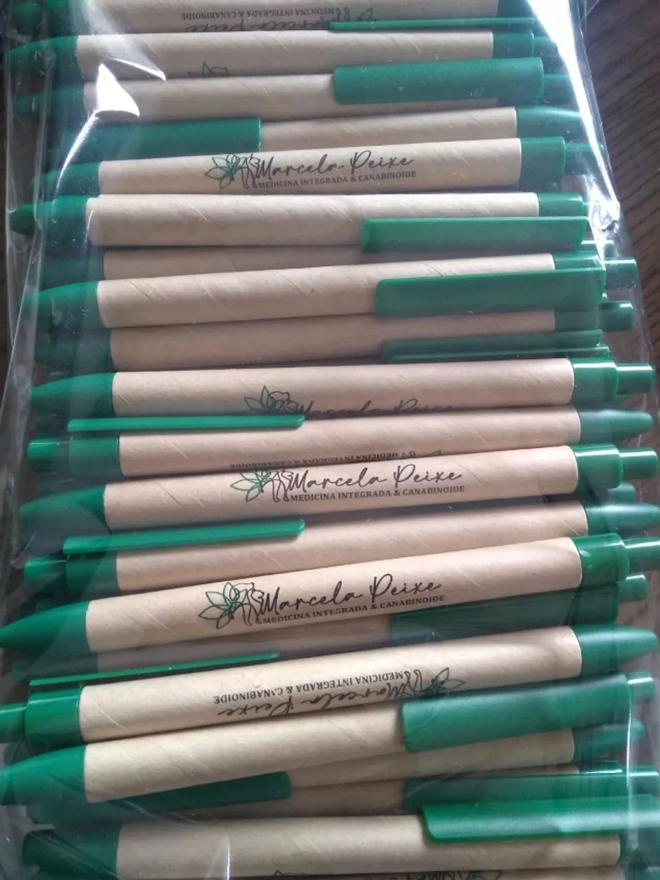 100 CANETAS ECOLÓGICAS PERSONALIZADAS - Foto 3