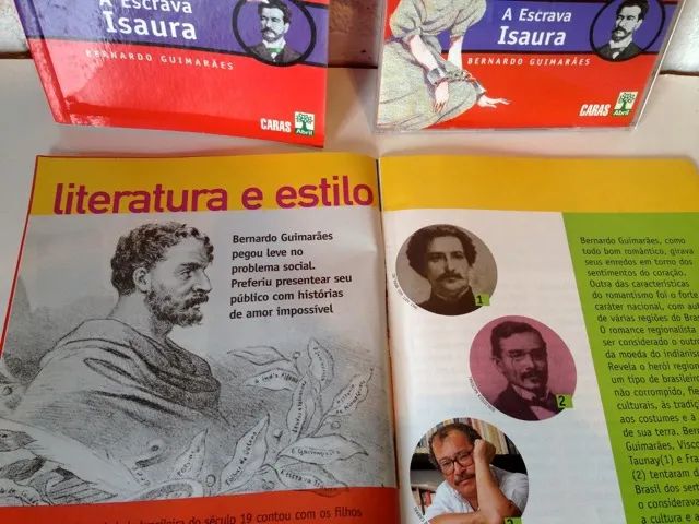 C602 - Kit do Livro A Escrava Isaura com Resumo e audição literatura brasileira  - Foto 2