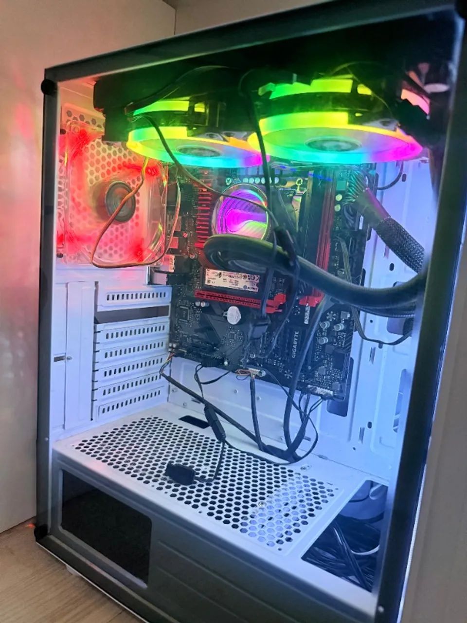 PC i5 12400, 32GB RAM, SSD NVMe 1TB, WATERCOOLER (Peças Novas/Garantia) - Foto 3