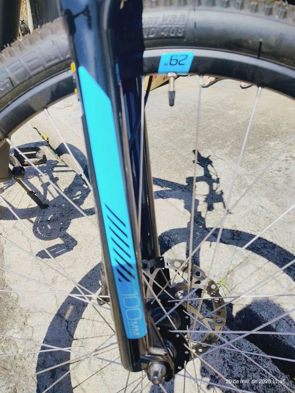 Bicicleta Aro 29 St120 Rockrider 21 marchas - Foto 3