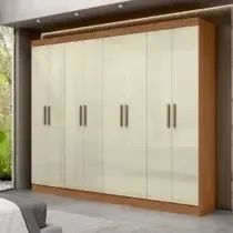 Guarda-Roupa de Madeira MDF - 8 Portas - Foto 3