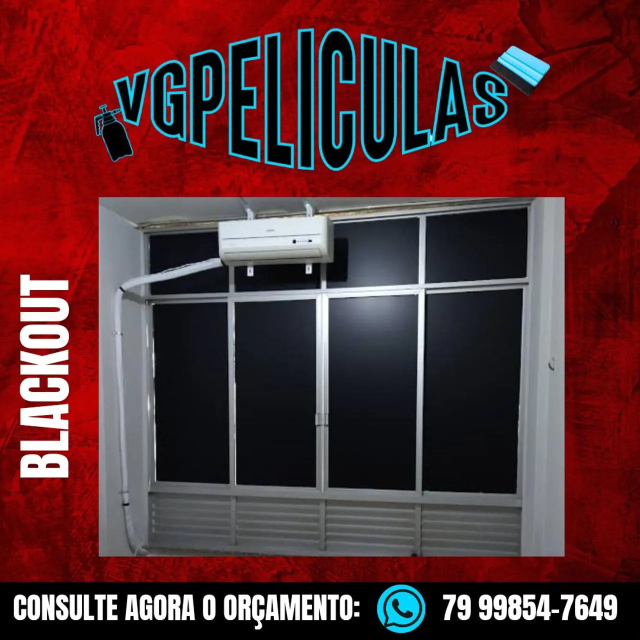 Película Blackout para Janelas