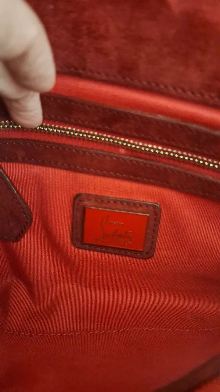 Bolsa C Louboutin Vermelha  - Foto 3