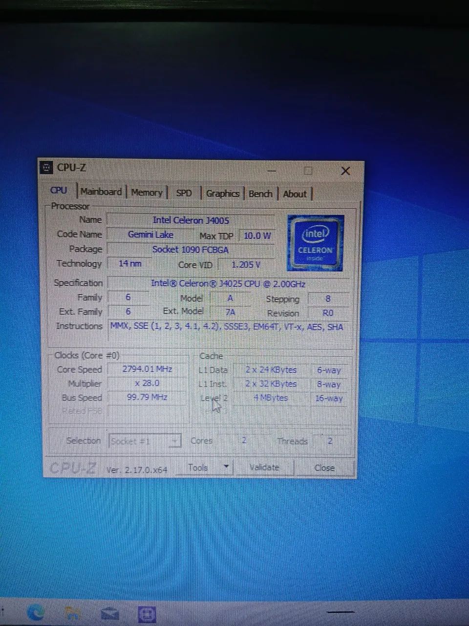 Mini Computador Intel Nuc Celeron(R)  - Foto 3