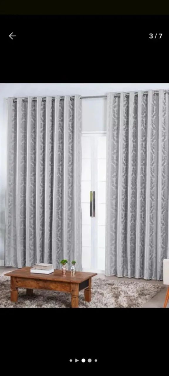 Cortinas blackout para sala - pink - Foto 2