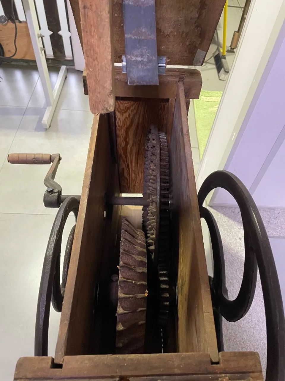 Máquina antiga de Debulhar  - Foto 5