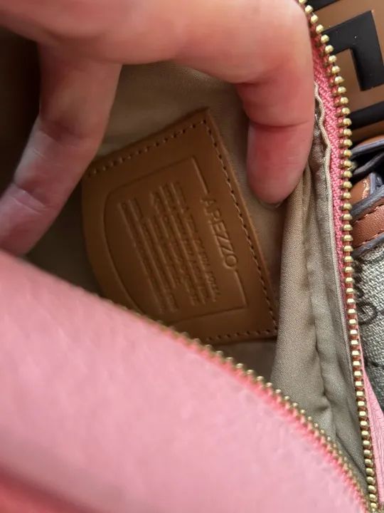 bolsa arezo em couro legítimo, novissima!  - Foto 4