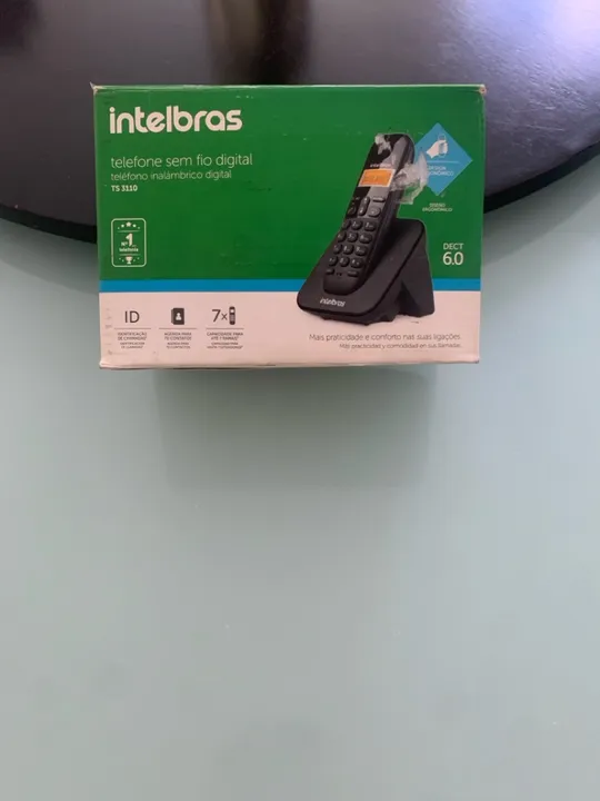 Telefone sem fio digital Intelbras TS 3110