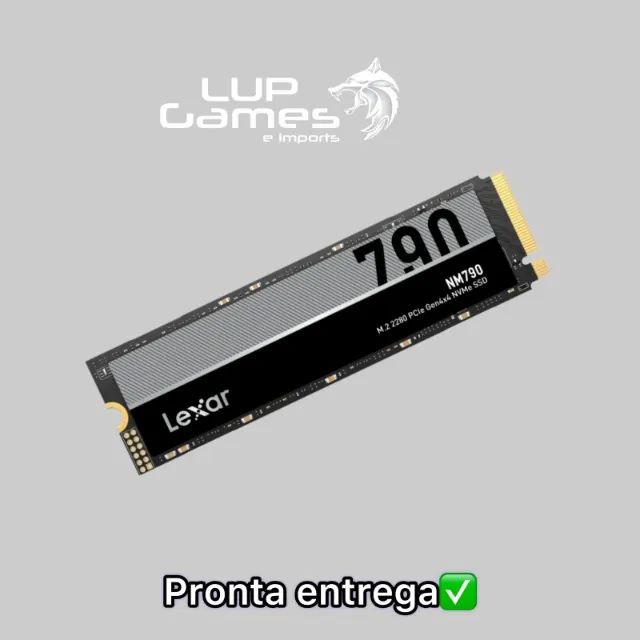 SSD nvme Lexar 2tb 7400mbs (Loja Física/ Garantia)