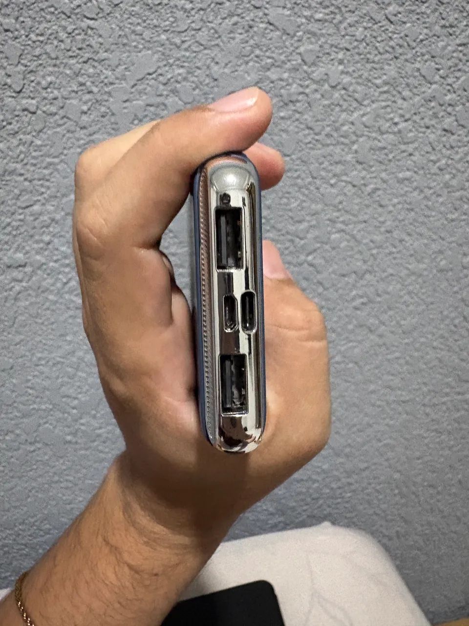Power Bank, Carregador Portátil Universal 12.000 mAh, 2 Saídas USB + 1 Saída USB-C - Foto 4