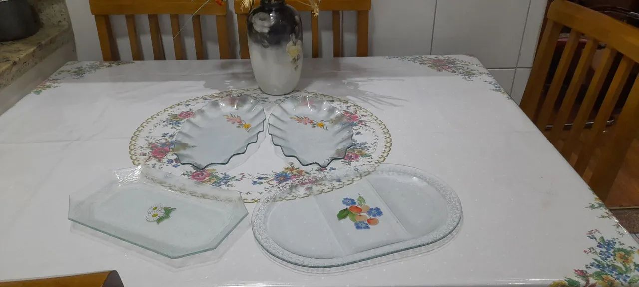 Jogo de Travessas de Vidro -  4 Peças - Foto 2