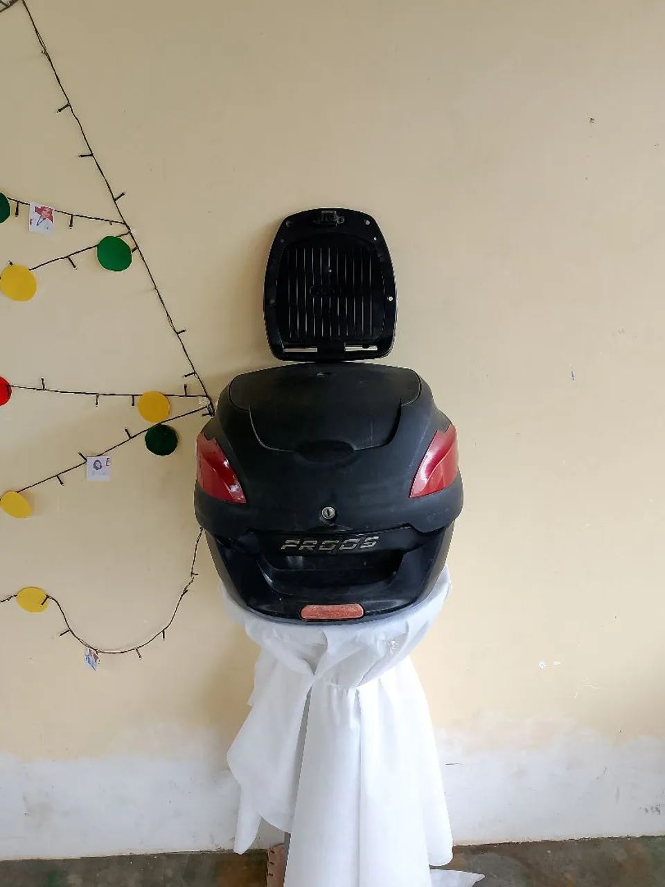 Baú para moto completo 