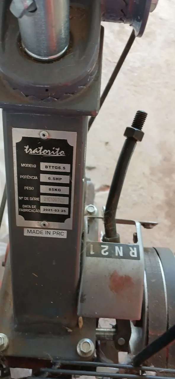 Tratorito BTTG6.5 - Máquina Agrícola Potente