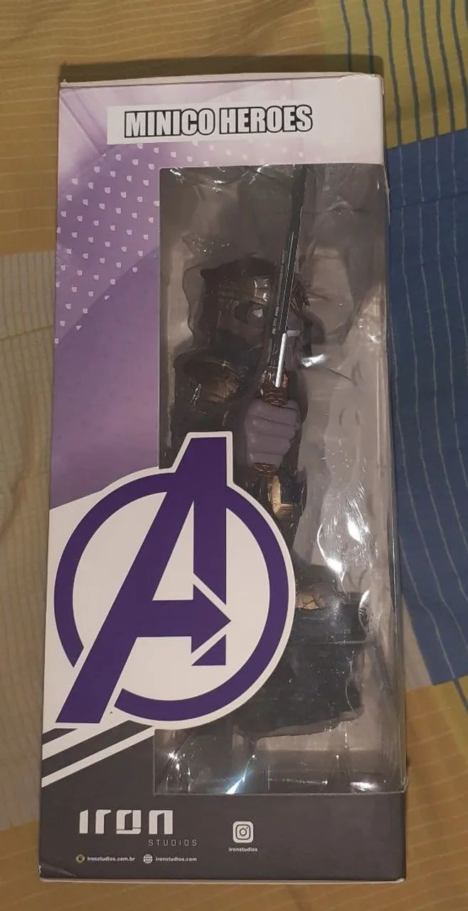 Estátua Thanos - Avengers: Endgame - MiniCo - Iron Studios - Foto 3