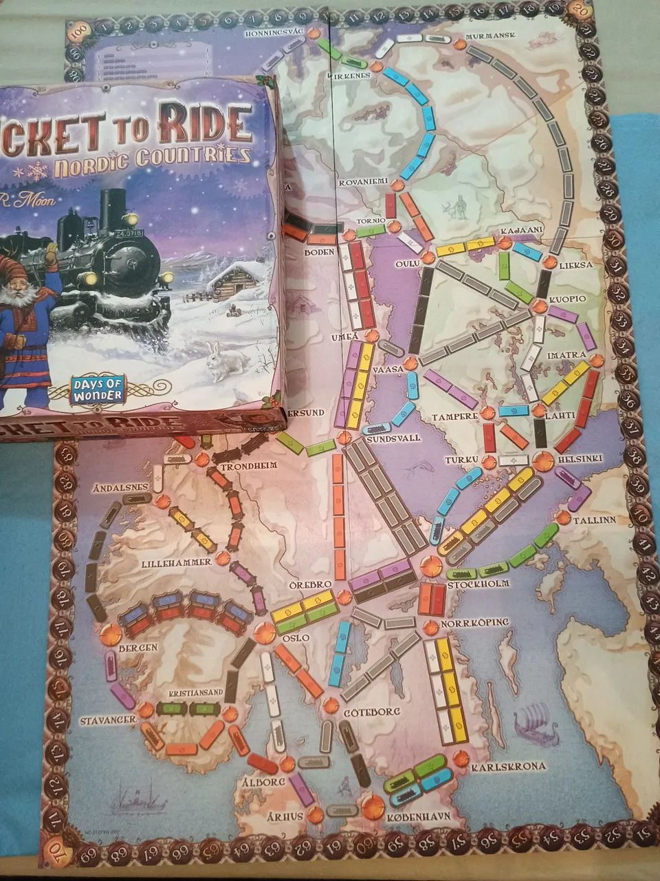 Ticket to Ride: Nordic Countries - Jogo de Tabuleiro - Foto 2