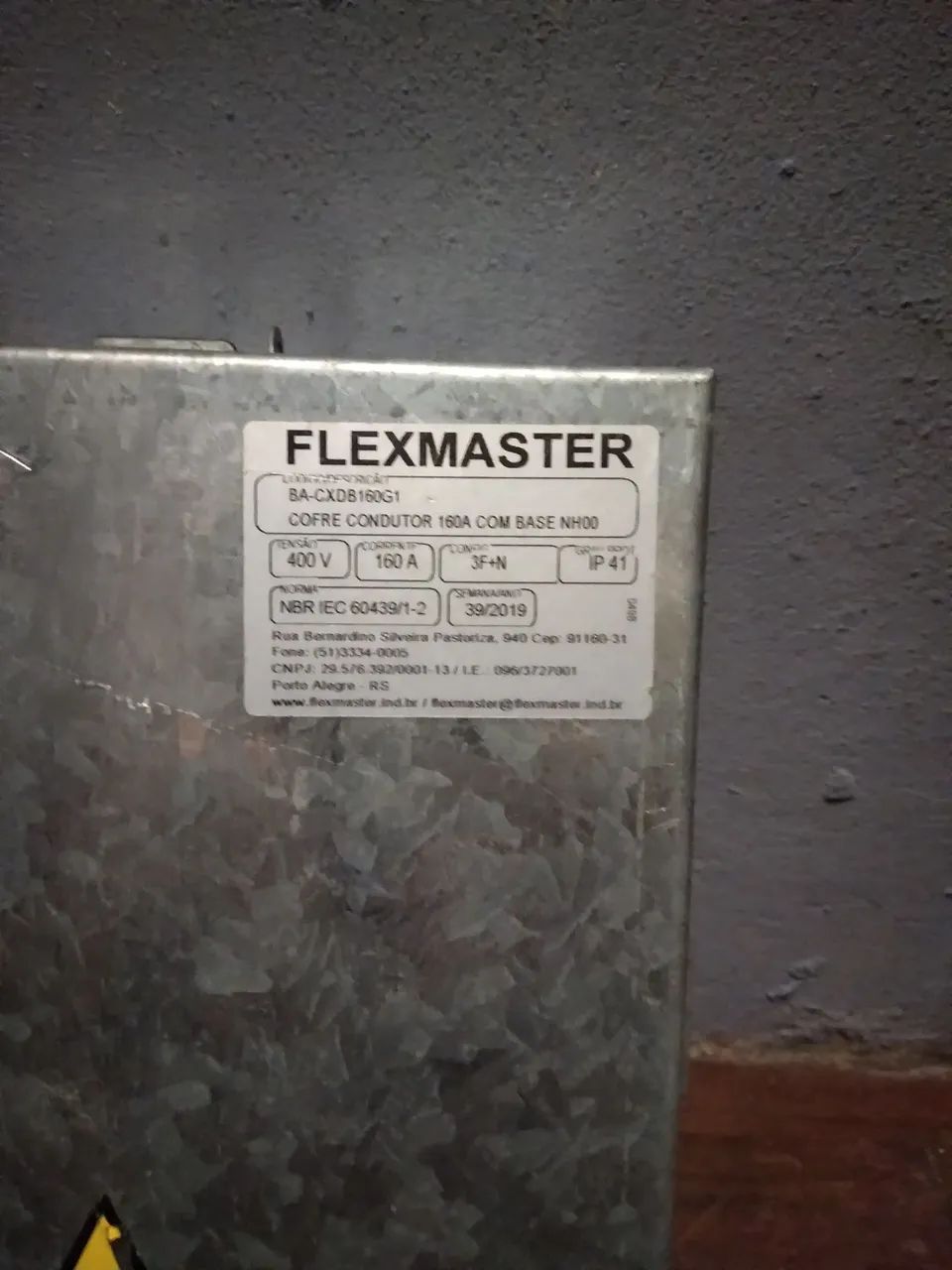 Cofre condutor de fusíveis FLEXMASTER417562556703723522