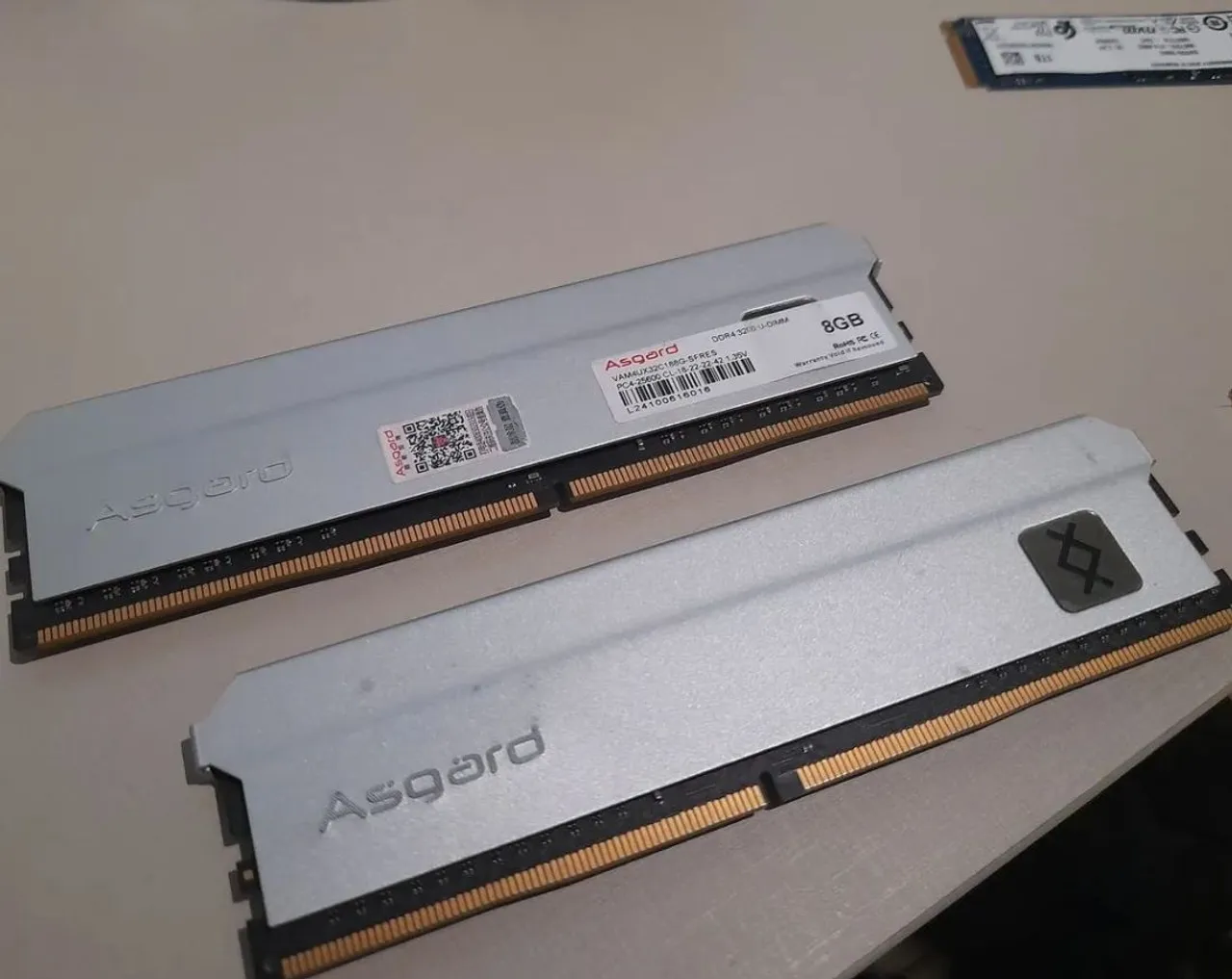 Memória RAM Asgard 16GB DDR4 3200MHz (2x8gb)