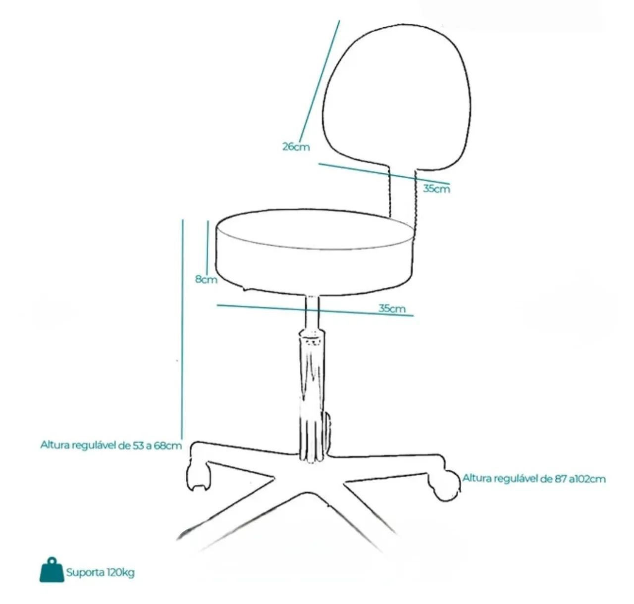 Maca Fixa Audrey Completa - Foto 3