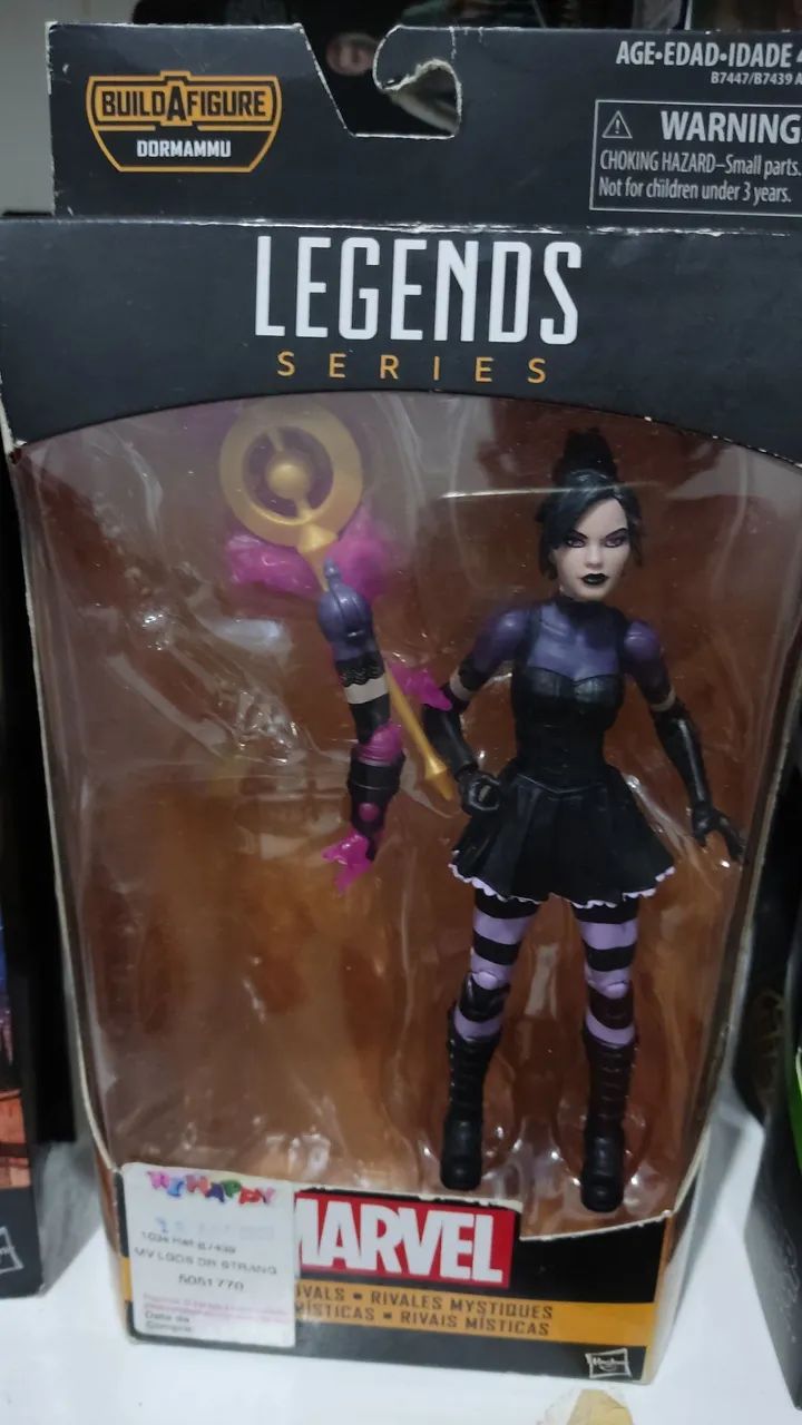 Boneca figura de ação nico Minoru coleção marvel legends series
