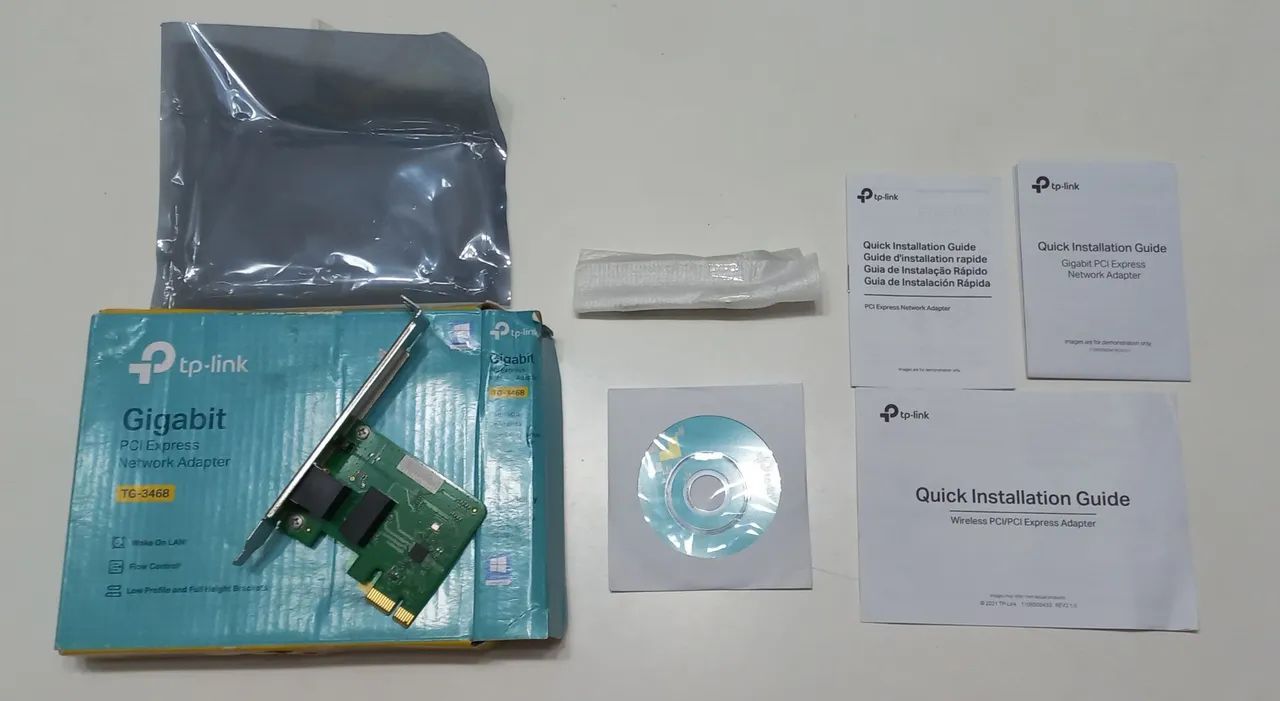 Adaptador de Internet cabeada TP-LINK + Cabos de internet - Foto 3