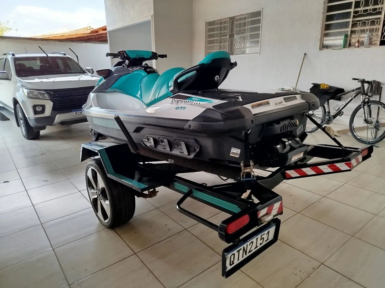 Jet seadoo GTI 130 ano 2020 com 77 horas. - Foto 10