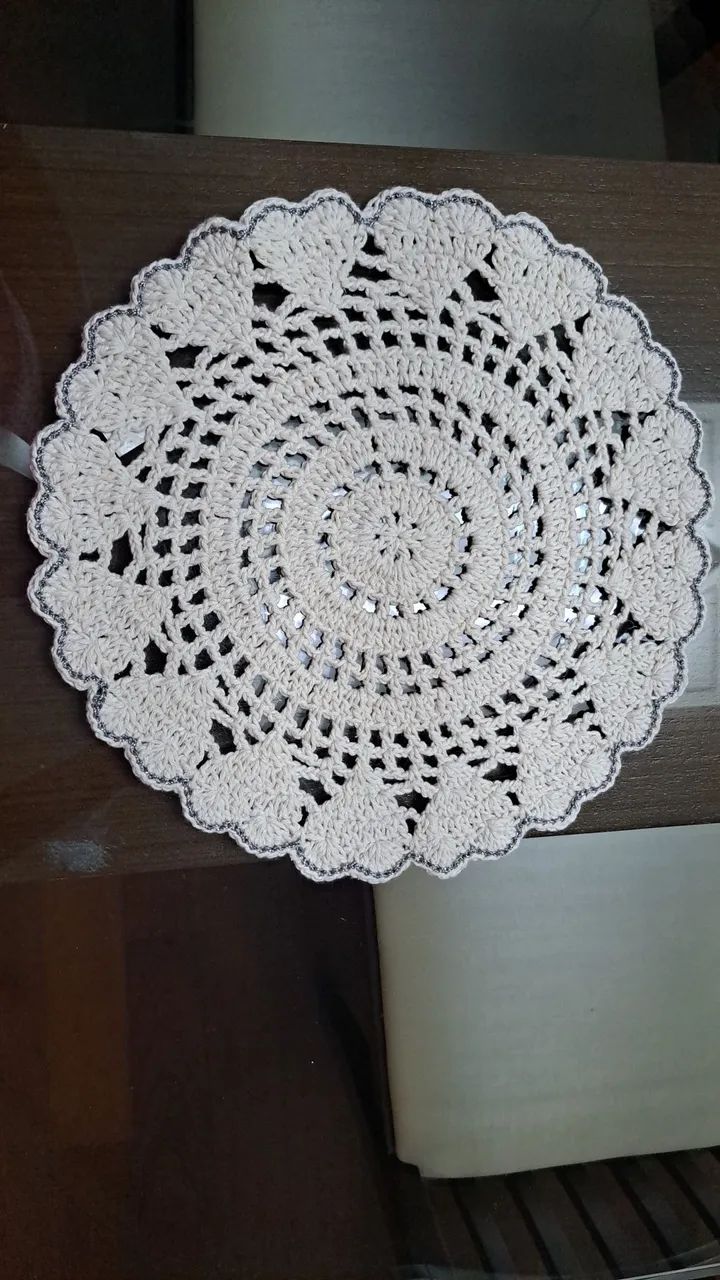 Jogo de crochê com 4 toalhas - Foto 5