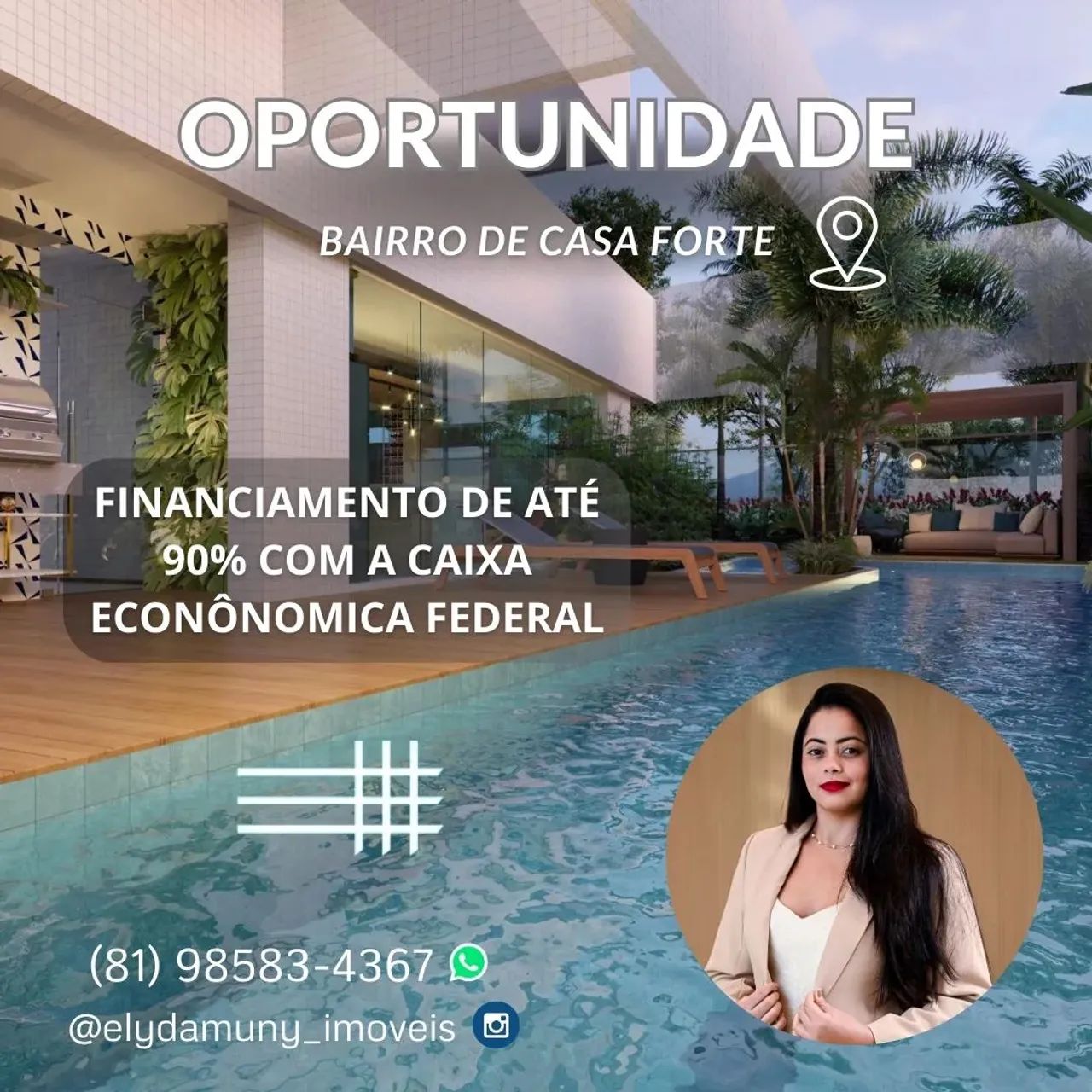 Oportunidade de Flats Studios com Lazer para Rentabilidade em Casa Forte - Recife