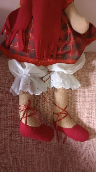 Boneca de Pelúcia Rena - Natalina - Foto 2