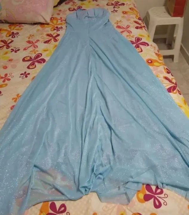 Vestido festa com brilho P