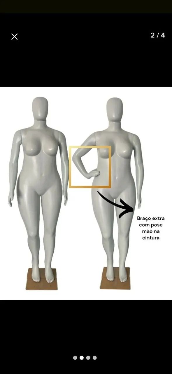 Manequim Plus Size - Foto 2