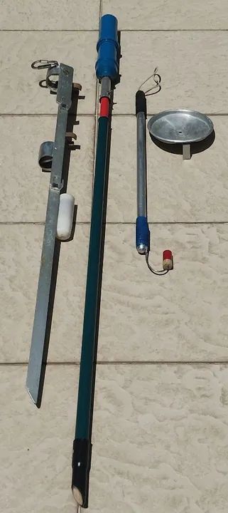 Assessórios Kit Suporte de Vara Secretária Bicheiro 