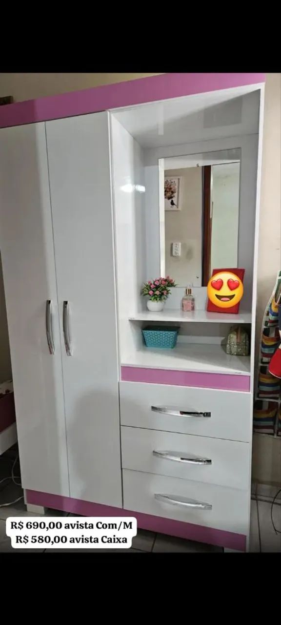 Guarda-Roupa de solteiro FLEX NOVOS