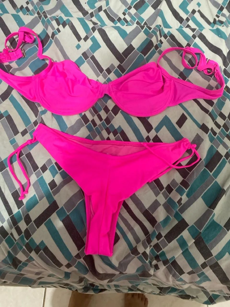 Biquíni rosa neon  - Foto 2