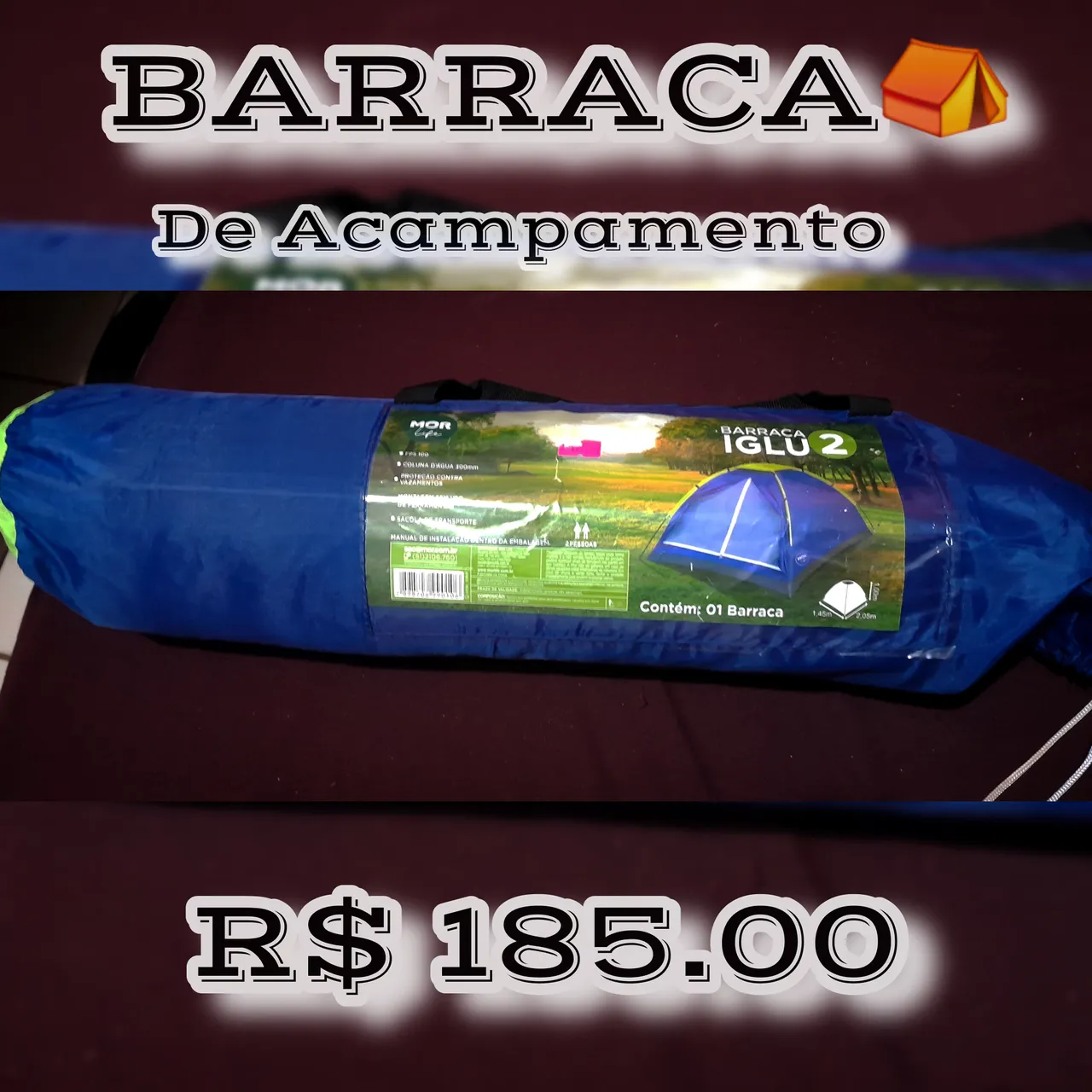 Barraca Iglu 2 Pessoas MOR